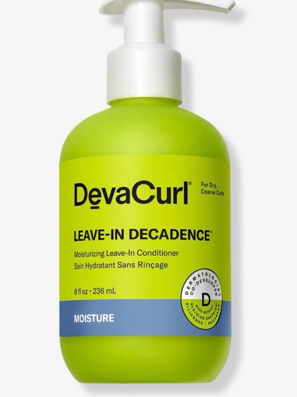 DevaCurl Leave-In Decadence Moisturizing Leave-In Conditioner — Green